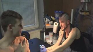 wild Sex For cash In A Tattoo Studio