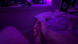 JERKING OFF IN FRONT OF THE WINDOW *DEEP VOICE MOANING IN YOUR EAR*