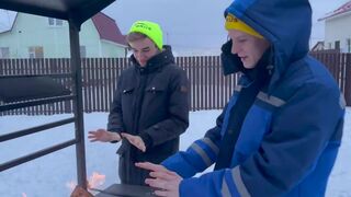 Stepfather Spies On Stepson And His Boyfriend As They Hide For Sex