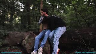 Blowjob in the woods