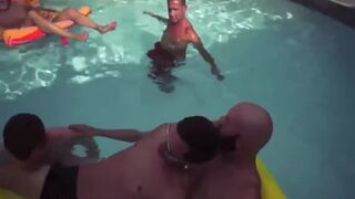 Holden Phillips Bare Pool Side Gangbanged