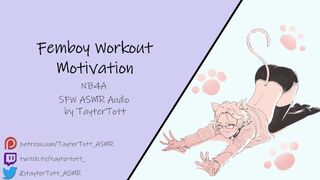 Femboy Workout Motivation || NB4A SFW ASMR