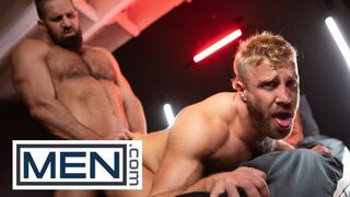 MEN - Chuck Conrad Grips Mateo Tomas In His Powerful Arms And He Leads Him To His Cock