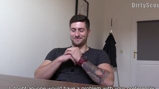 Dirty Scout: Belgian Beauty Takes on Big American Dildo