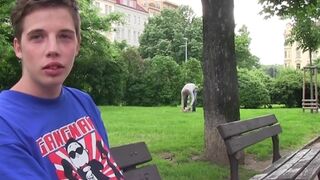 Czech Hunter: Angelic Temptation in the Park
