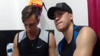 Straight lad sucking Her friend´s dick