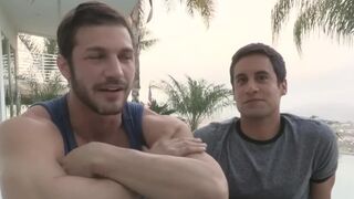 Brandon & Titus: bareback - butthole Scene