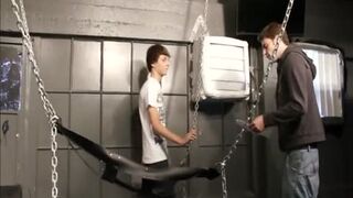 A friend pokes Me bare