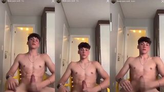Brazilian Twink Enzo - jerk off cum
