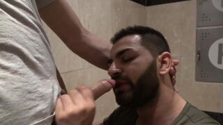ClubBangBoys: Persian amateur loves bareback handjob