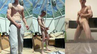 Handjob: Horny Daz jerk off