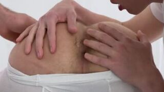 Elder Madden Spitroased By A Priest And Missionary