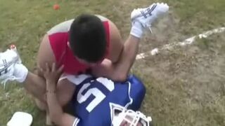 Athlete's raw bang In The Stadium