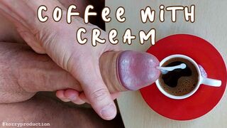 Coffee with Cream (Cum in Coffee)